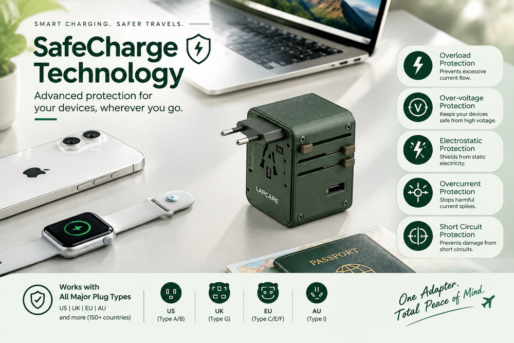 45W Universal Charger Adapter